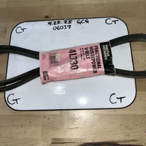 New Master Mechanic 4L730 Replacement Belt Fractional HP 1/2" x 73" V Belt