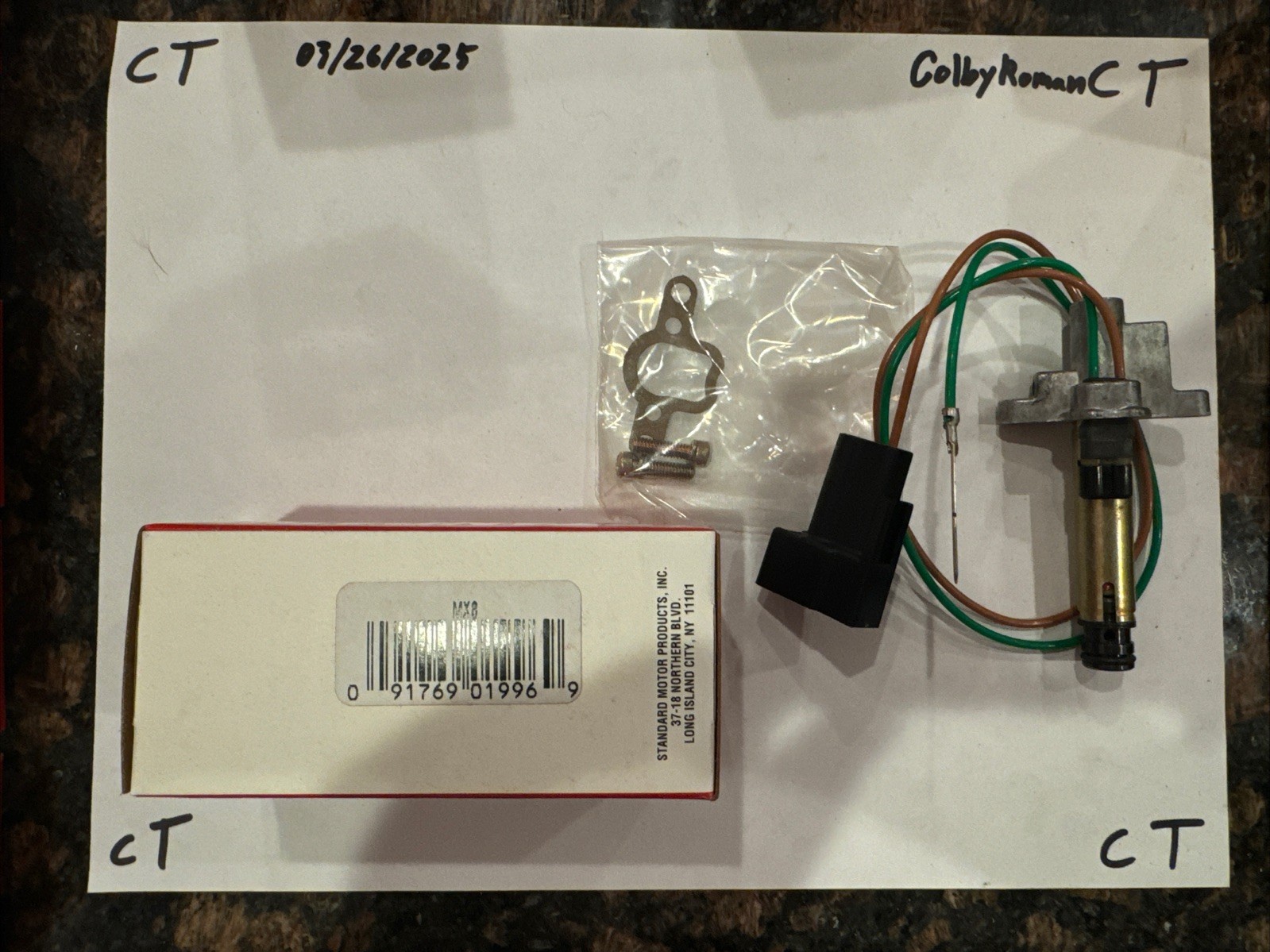 New Mixture control solenoid for select 1982-1984 Dodge Chrysler Plymouth w/2.2L - Image 3