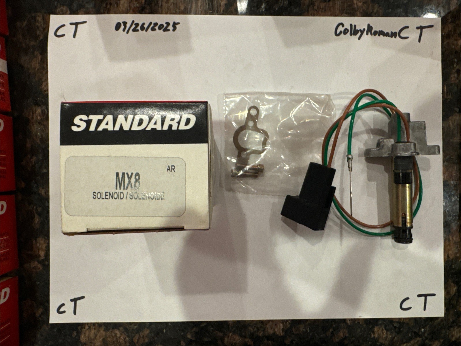 New Mixture control solenoid for select 1982-1984 Dodge Chrysler Plymouth w/2.2L