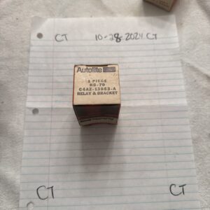 New NOS Ford Autolite Littelfuse Horn Relay C4AZ-13853-A Mustang Galaxie Mercury