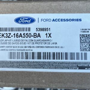 New OEM Ford Rear Mud Splash Guard Pair 2015-2024 Transit SRW EK3Z-16A550-BA