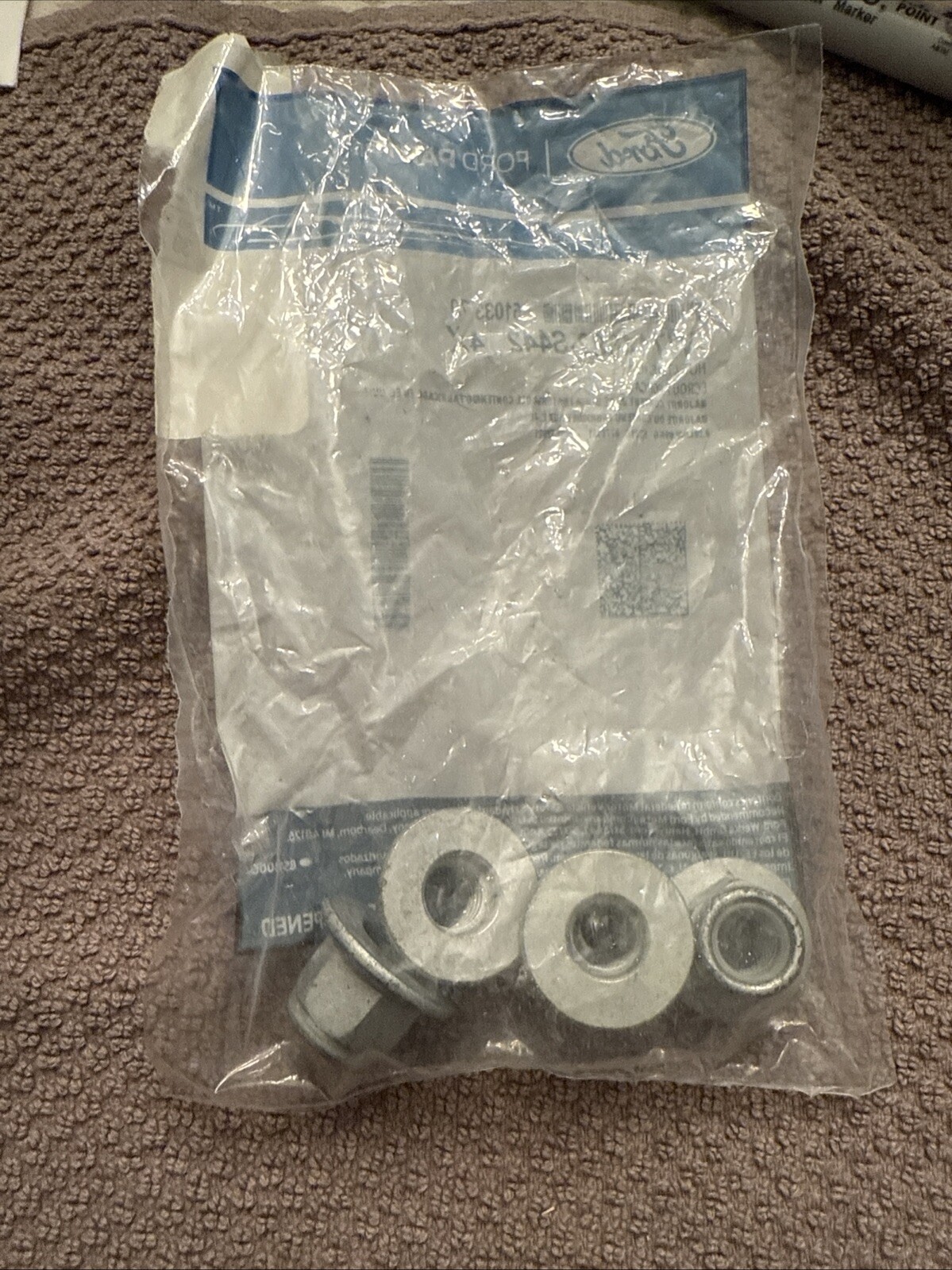 New OEM Ford W714682-S442 Nut Package Of 4 - Image 3