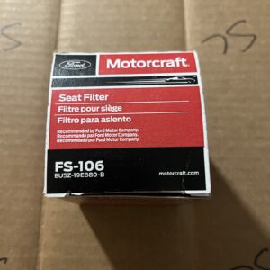New OEM Motorcraft FS106 Climate Control Seat Filter Ford EU5Z19E880B