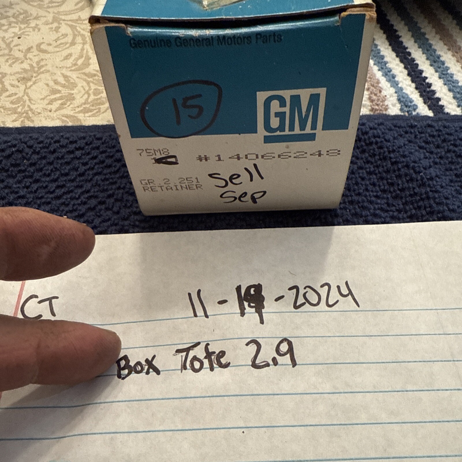 New OEM NOS GM Plug Wire Retainer 14066248 - Image 3