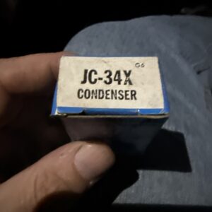 New Old Stock Condenser BLUE STREAK JC-34X Ignition Parts #FP-28