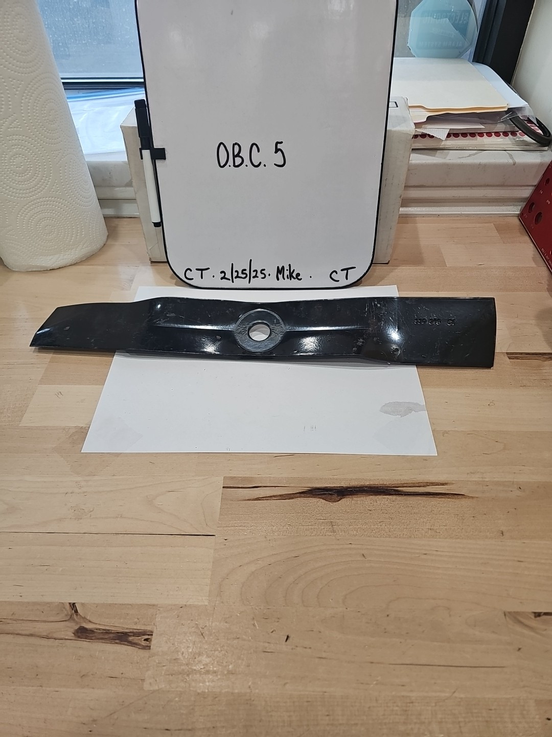 New Stens Hi-Lift Blade 330-369 for John Deere M145476 New