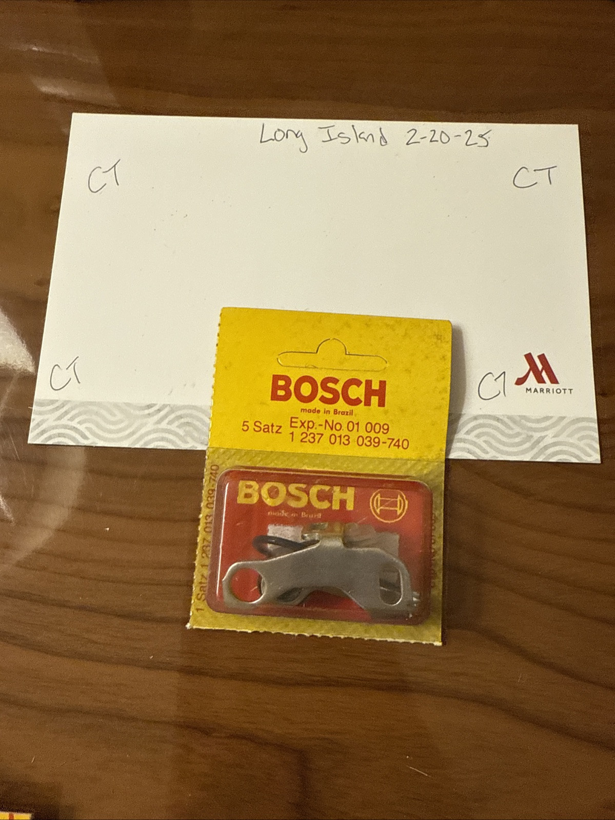 Nos Bosch Ignition Contact Points 1237013039 1 237 013 039 1 237 013 039-740
