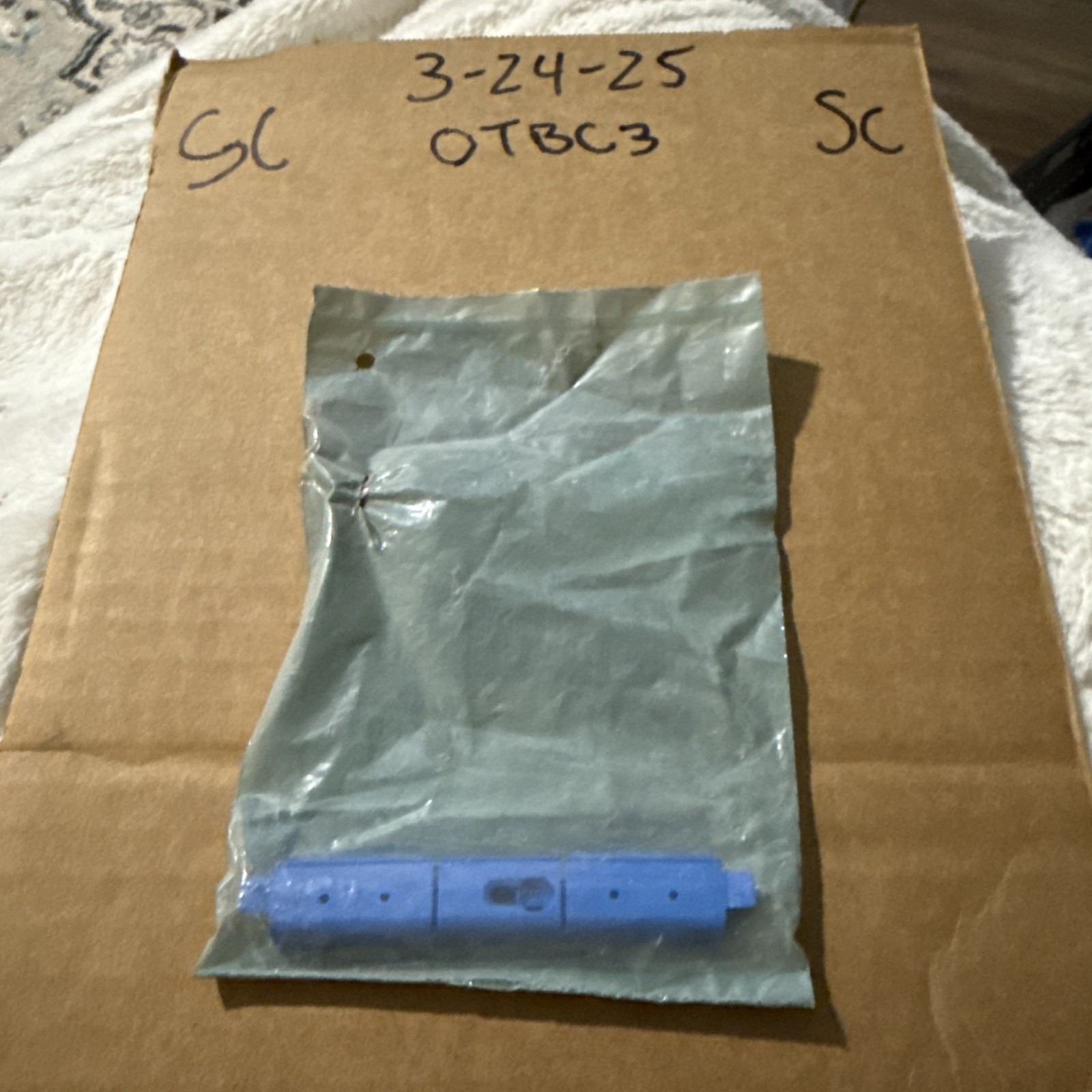 OEM Acura 91570-SDA-A01 Windshield Clip (1) Blue - Image 4