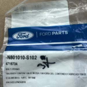 OEM Ford Star Drive Button Head Special Screw Genuine Ford N801010-S102 (3 Pack)
