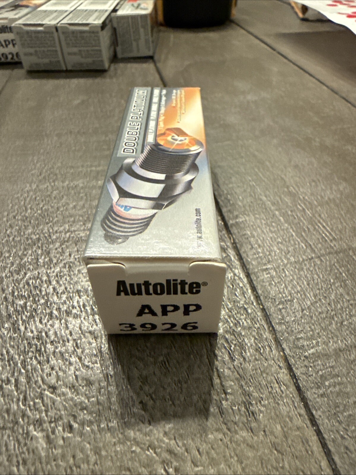 One Spark Plug Autolite APP3926 Double Platinum -New