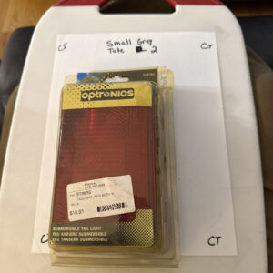 Optronics ST-56RS Submersible Over 80"wide Trailer Tail Light RIGHT Side Marine