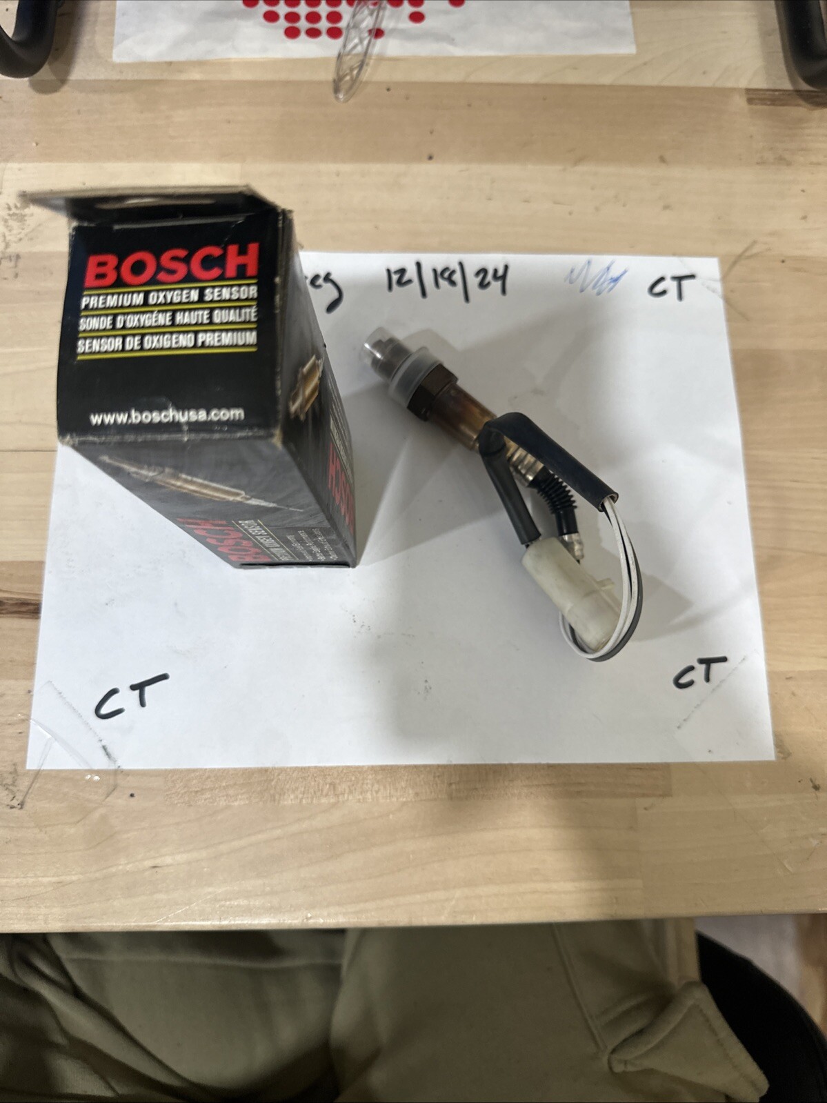 Oxygen Sensor-Actual OE Bosch 13117