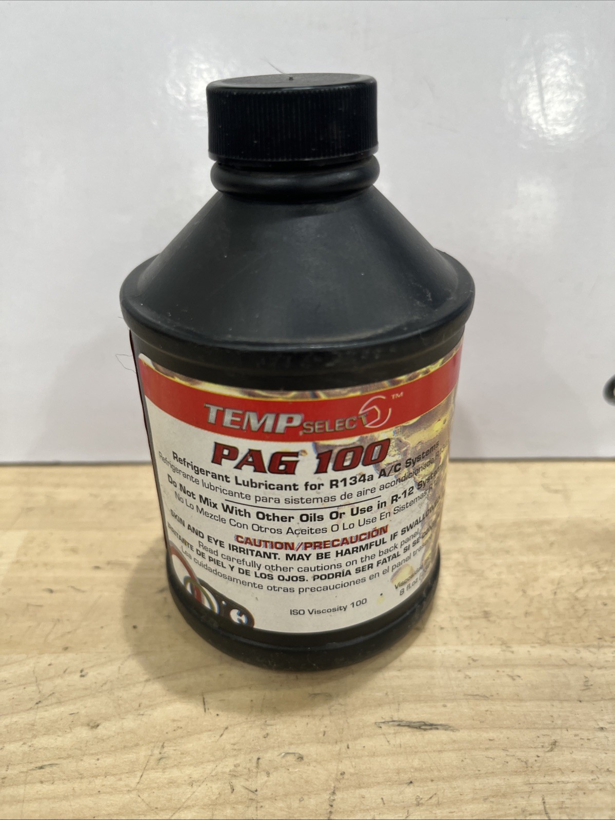 PAG 100 A/C Compressor Oil Lubricant 134A Refrigerant 4 Seasons 59002 NEW 8oz - Image 3