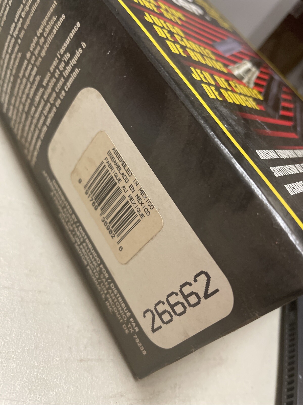 PARTS MASTER SPARK PLUG WIRE SET 26662 - Image 3