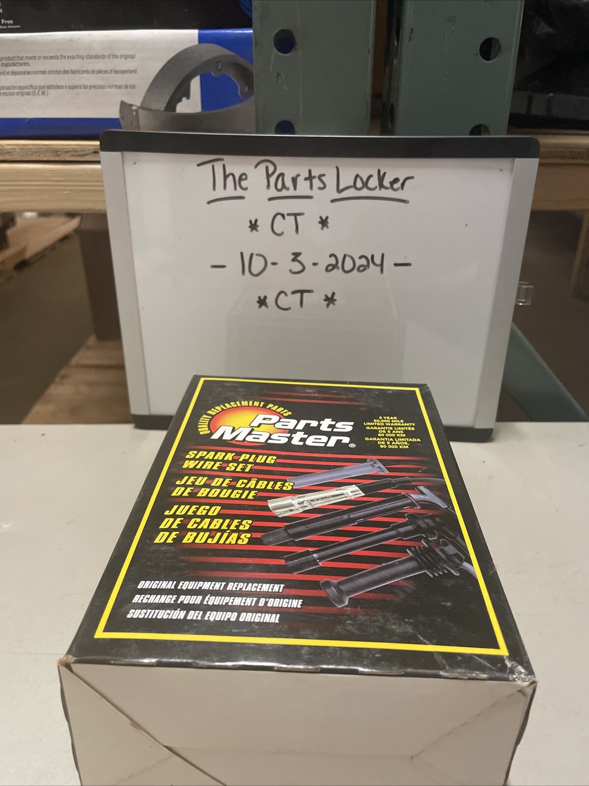 PARTS MASTER SPARK PLUG WIRE SET 26669