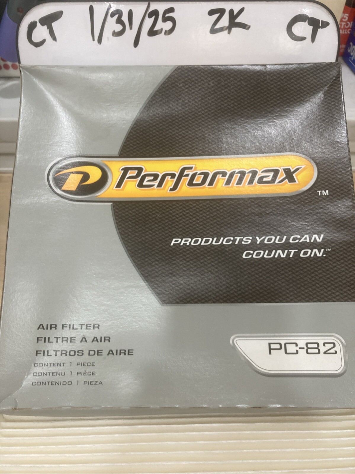 PERFORMAX PC-82 Cabin Air Filter (Alt-Wix 24517)
