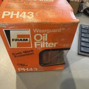 PH43 Oil Filter, Fram Extra Guard, old new stock