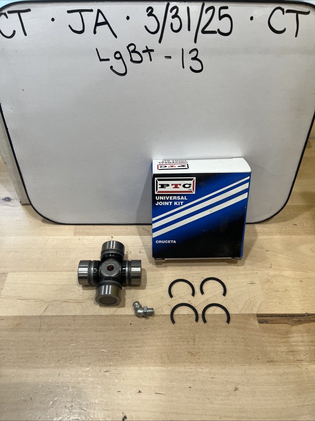 PTC Universal Joint Kit PT 338 Replaces Spicer 5-170X Replaces Precision 570