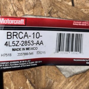 Parking Brake Cable Front MOTORCRAFT BRCA-10, 4L5Z-2853-AA