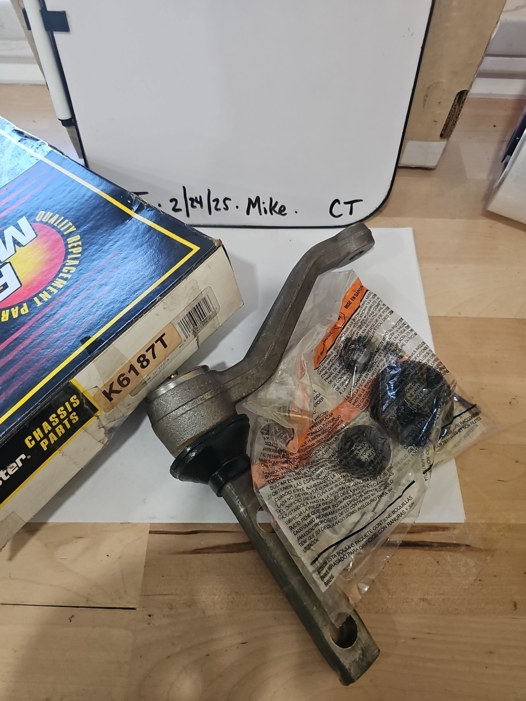 Parts Master K6251T Steering Idler Arm for Blazer S10 Jimmy Sonoma 4x4 - Image 3