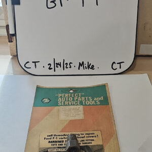 Perfect Auto Parts No. CF-420B 5/16" Self Tapping Gas Line Fitting For Ford...