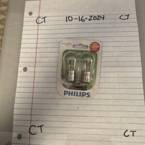 Phillips P21/4WLLB2 LongerLife Miniature P21/4WLL Tail Light Bulbs