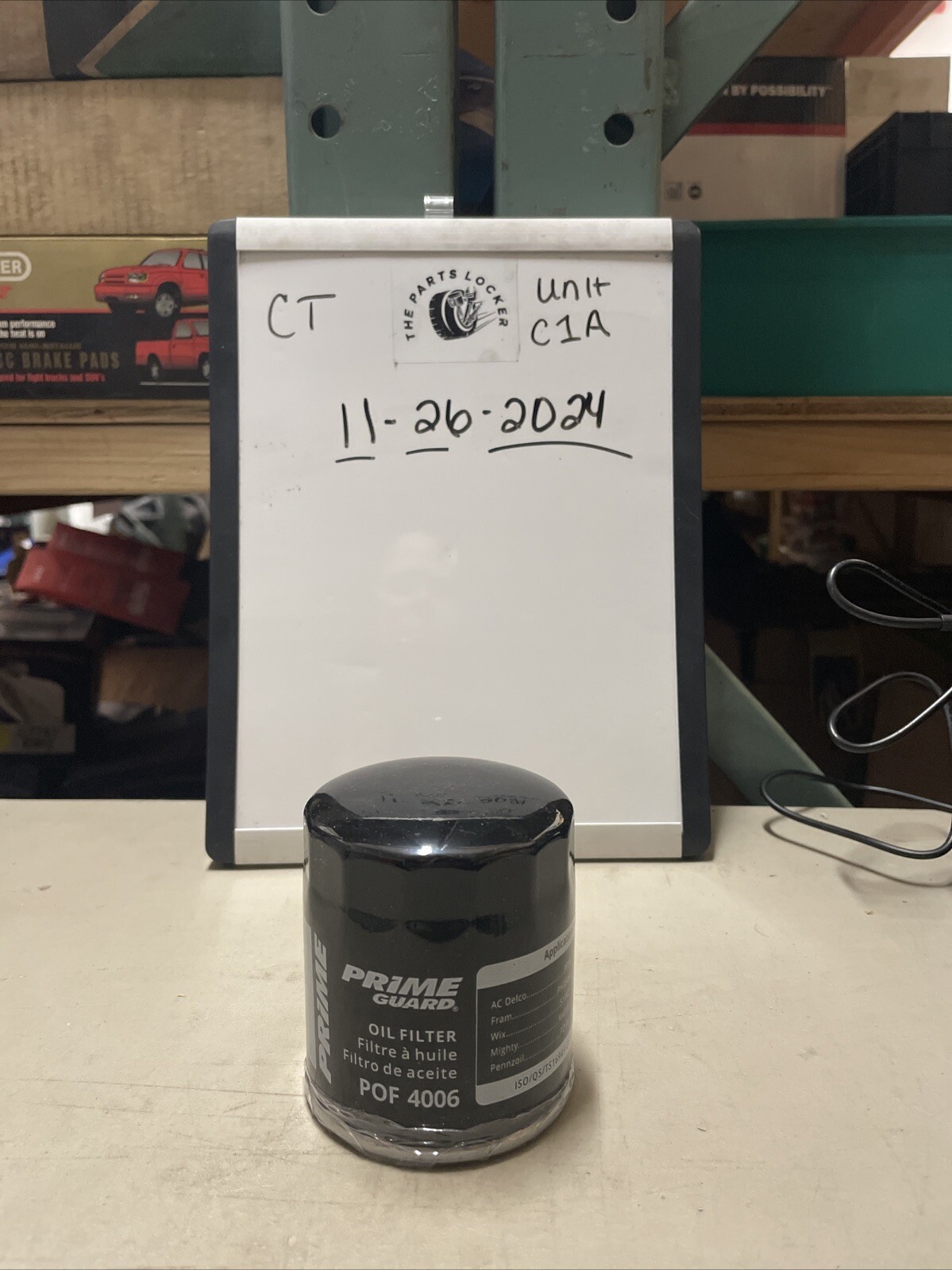 Prime Guard POF4006 Engine Oil Filter 1PCS π₯