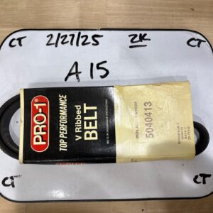 Pro-1 V Ribbed Serpentine Belt Replaces Dayco 5040413 & Gates K040413