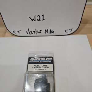 QUICK SILVER FUEL LINE CONNECTOR 22-13563Q7