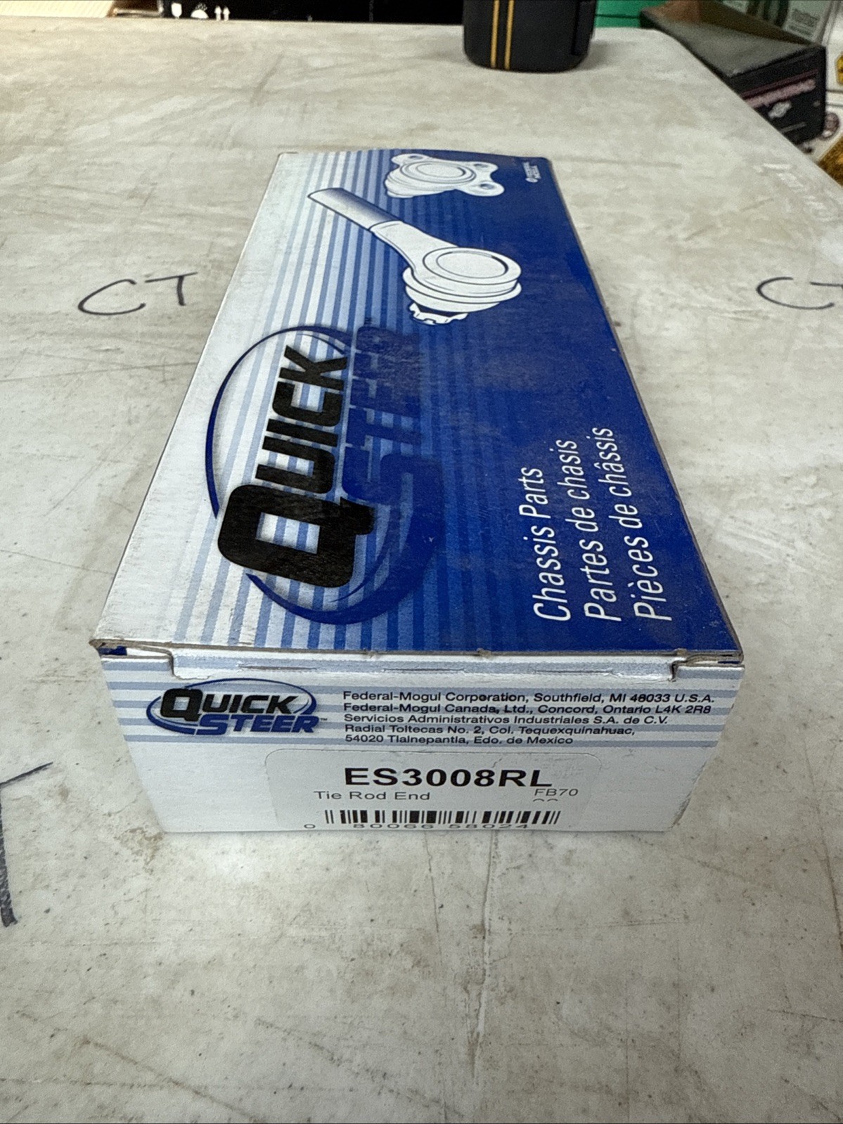Quick Steer ES3008RL Quick Steer Es3008 Rl Steering Tie Rod End - Image 3