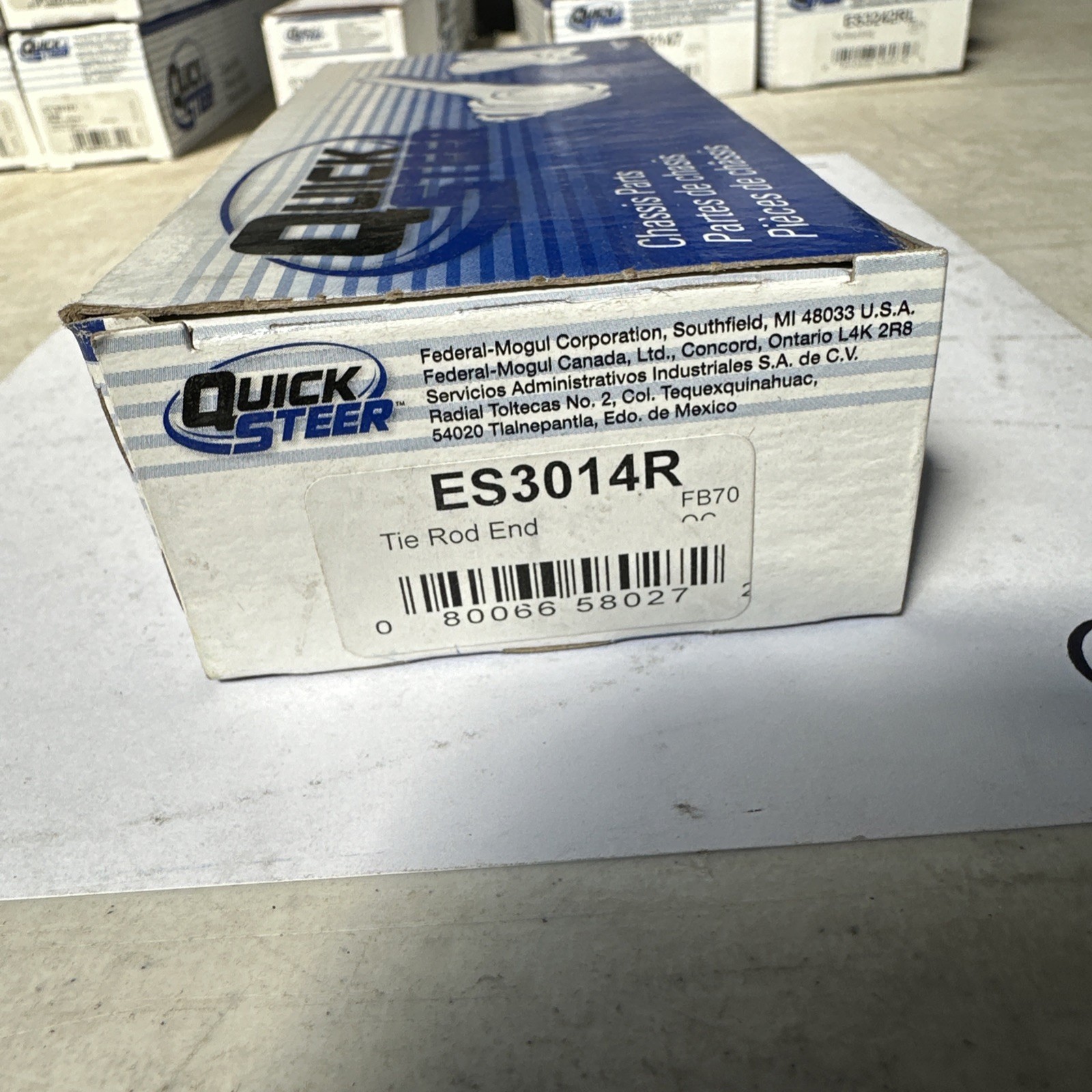 Quick Steer ES3014R Steering Tie Rod End For Select 85-99 Volkswagen Models - Image 3