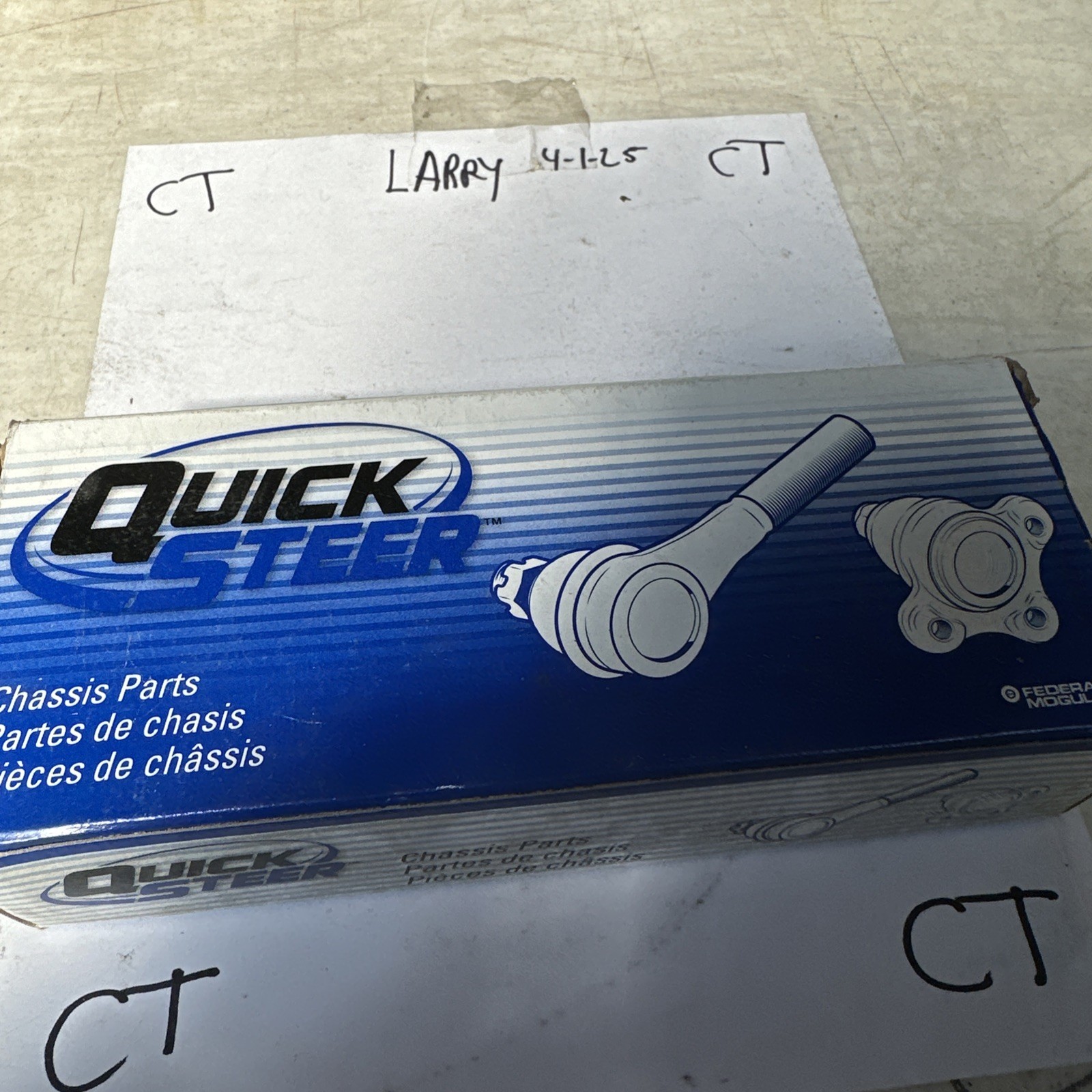 Quick Steer ES3014R Steering Tie Rod End For Select 85-99 Volkswagen Models