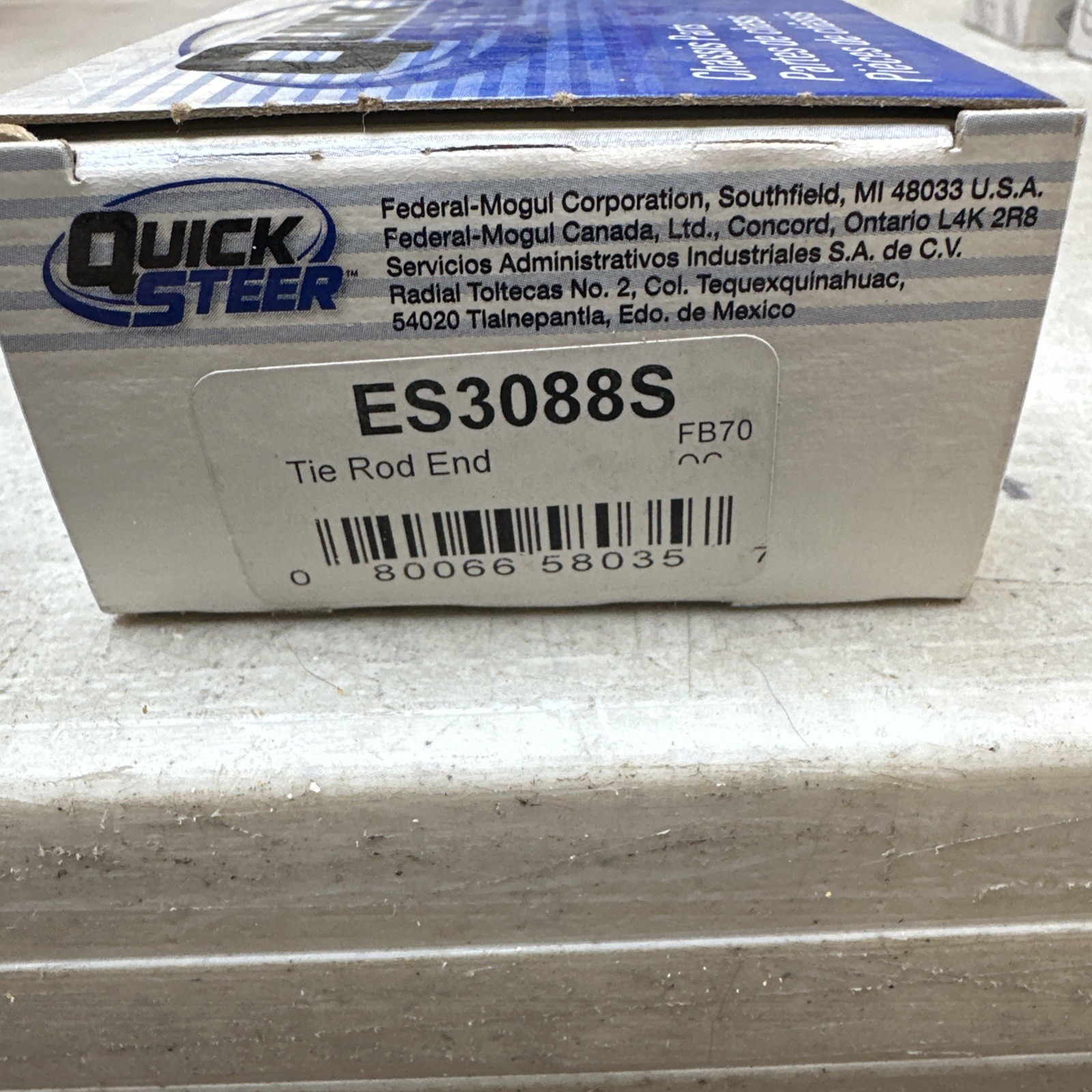 Quick Steer ES3088S Steering Tie Rod End Adjusting Sleeve - Image 3