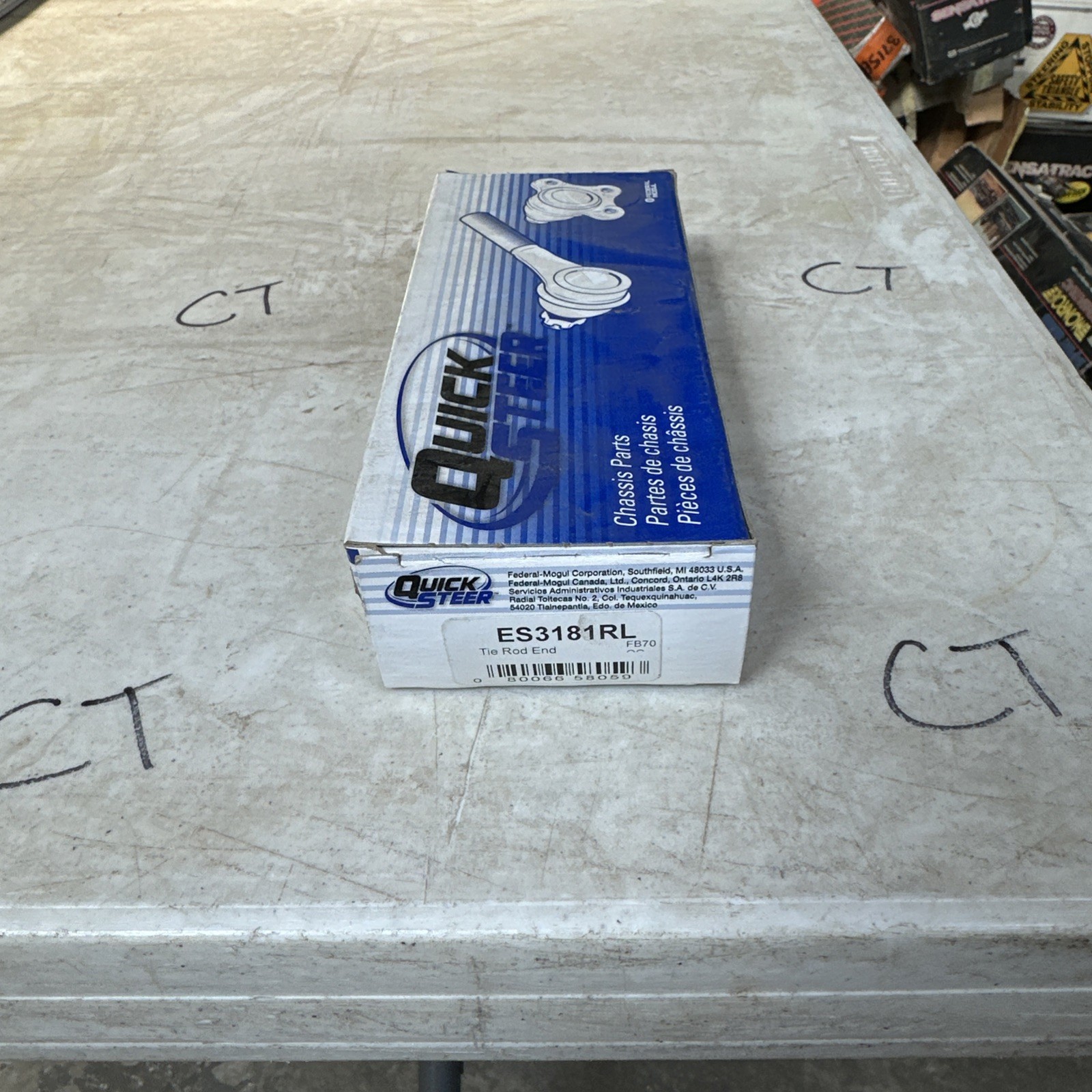 Quick Steer ES3181RL Steering Tie Rod End - Front Outer
