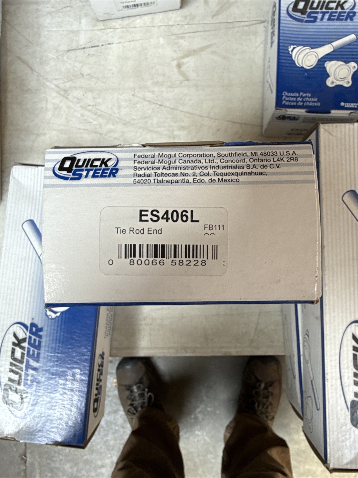 Quick Steer ES406L Steering Tie Rod End