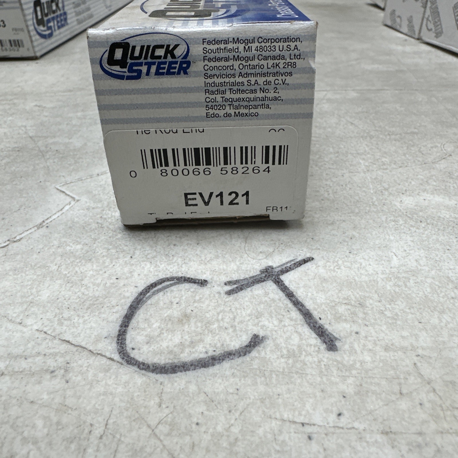 Quick Steer EV121 Steering Tie Rod End