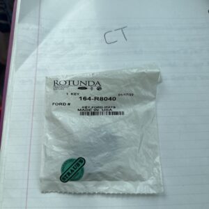 ROTUNDA Ford OEM FACTORY ORIGINAL TRANSPONDER CHIP KEY 164-R8040 5918997