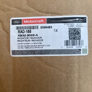 Radiator Motorcraft RAD-188 / Ford KB3Z-8005-A fits 19-23 Ford Ranger
