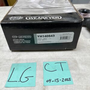 Rear Brake Drum For Toyota Tercel Paseo Carquest YH140643 Wearever