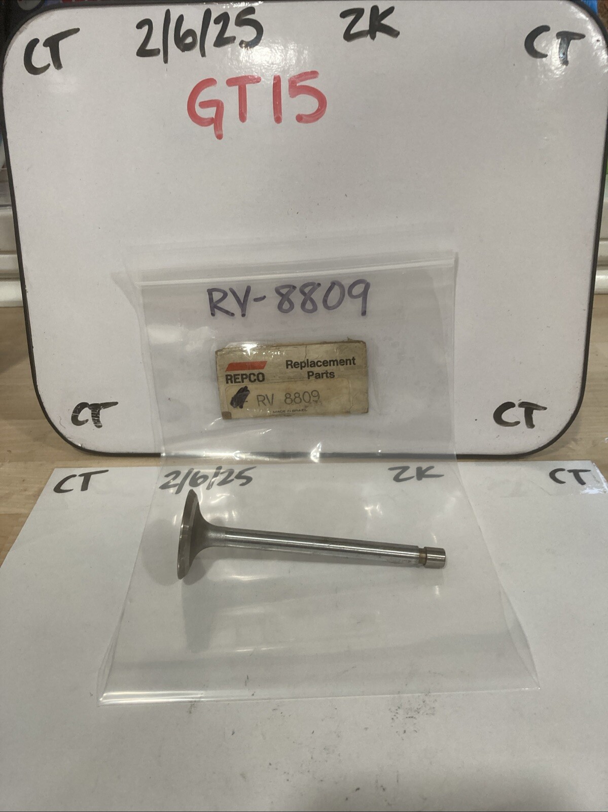 Repco Engine Intake Valve RV8809 - For Subaru 1300 & 1400 ‘72-‘76 (sold Single)