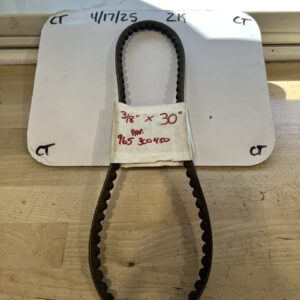 Replacement Belt 965300450 3/8” x 30”