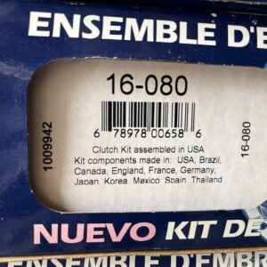 Rhino Pac 16-080 Clutch Kit