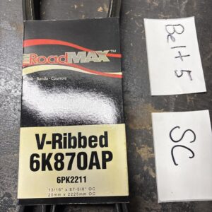 Roadmax 6K870AP V-Ribbed Serpentine Belt