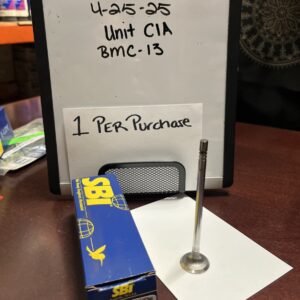 SBI 01729 Engine Exhaust Valves Sold Individually