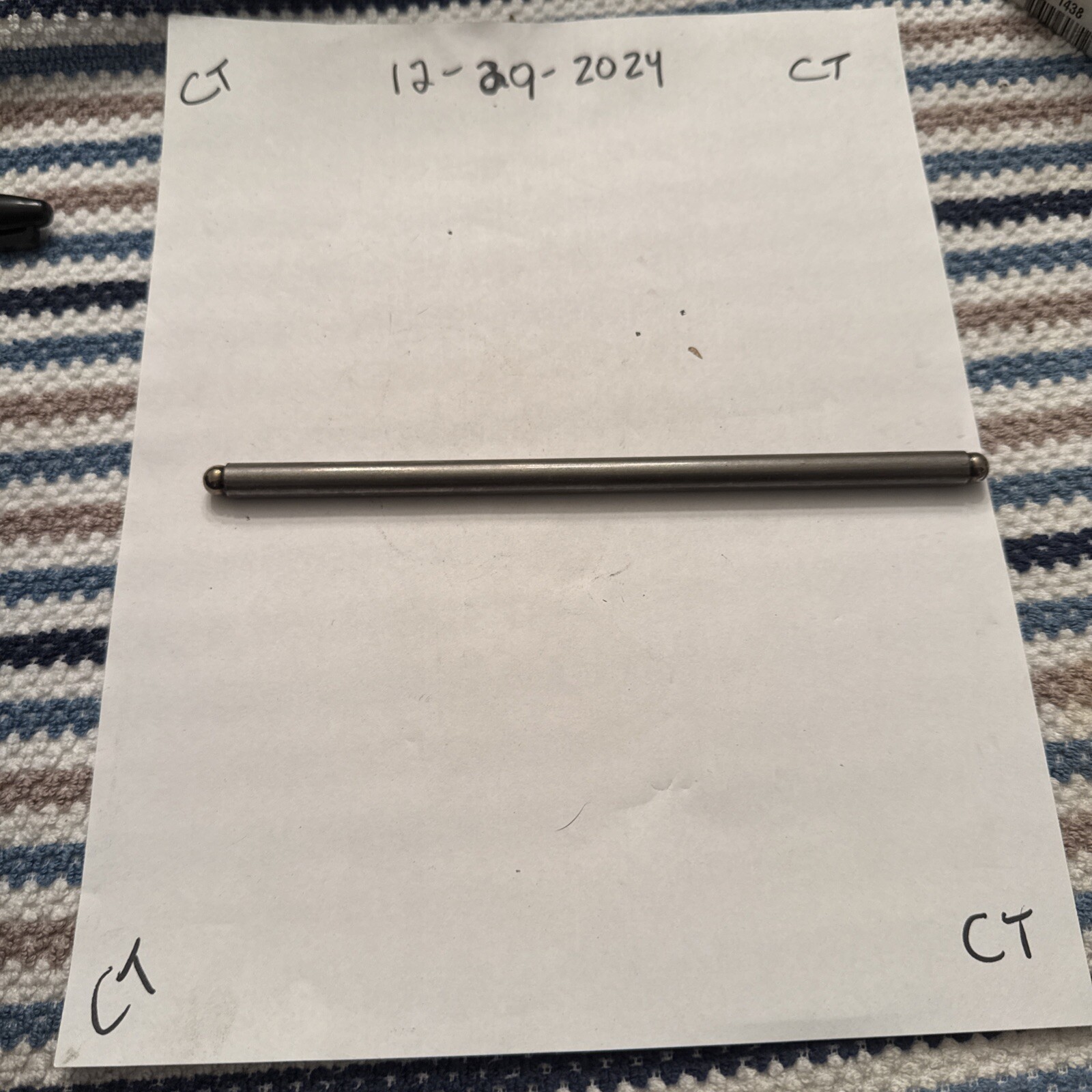 SBI Engine Push Rod fit GMC Cadillac 273 Engine 4.5L (1901427) 8pcs Black Tote 2 - Image 4