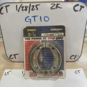 SBS Brake Shoes 1723-0441 smooth Front | Rear