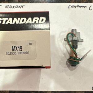 SMP MX19 Mixture Control Solenoid Fits 1982 LeBaron Omni Aries Horizon And More