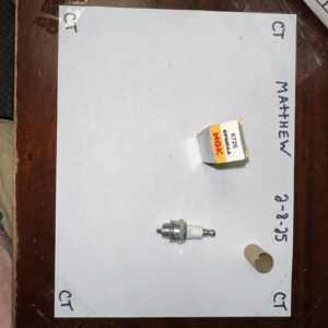 SPARK PLUGS ~ GENUINE OEM NGK PART # BPMR6A (6726)