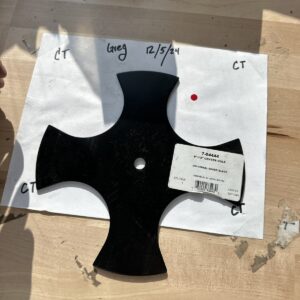 STENS 7-04444 STAR EDGER BLADE.