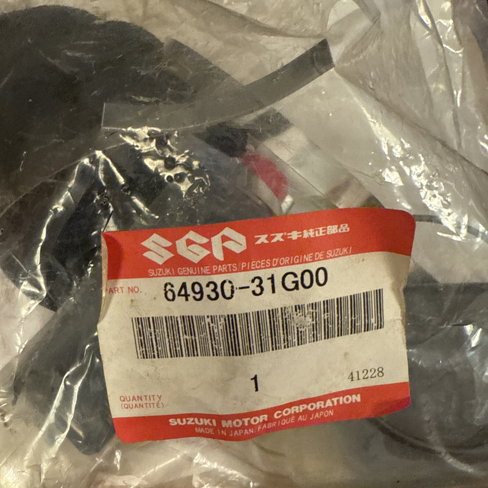 SUZUKI -64930-31G00- OUTER BOOT SET -OEM- N.O.S